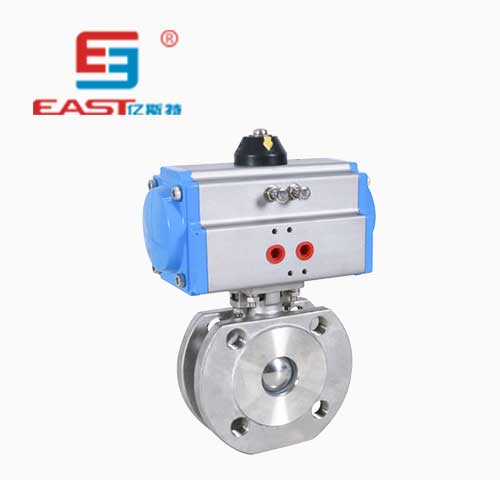 E302 Stainless Steel Pneumatic Ball Valve (clamping)